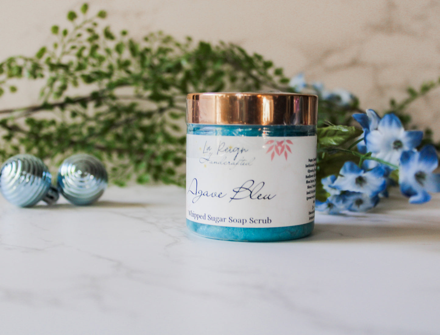 Agave Bleu Sugar Soap Scrub