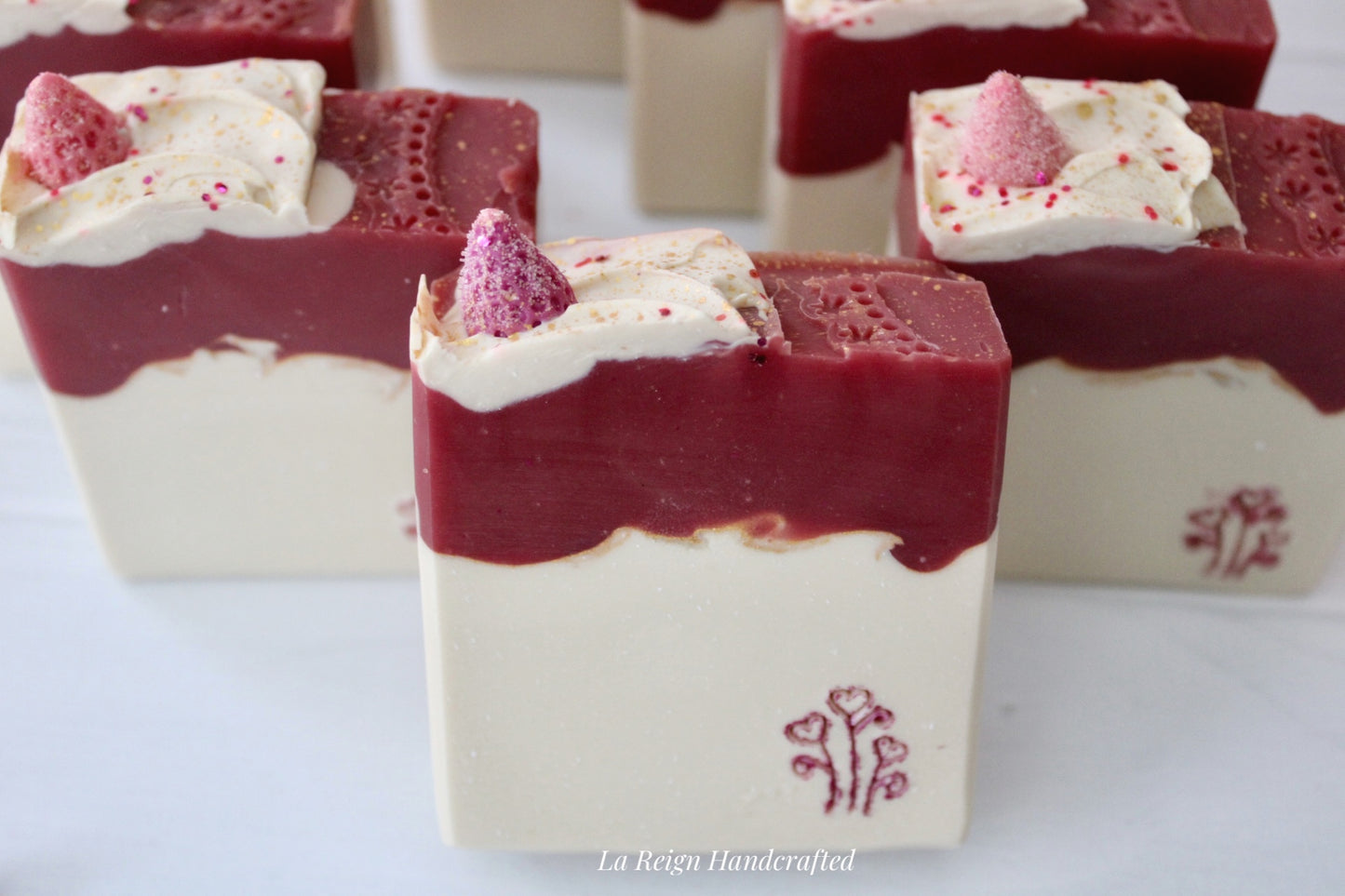 Sugared Strawberries Coconut Cream Soap